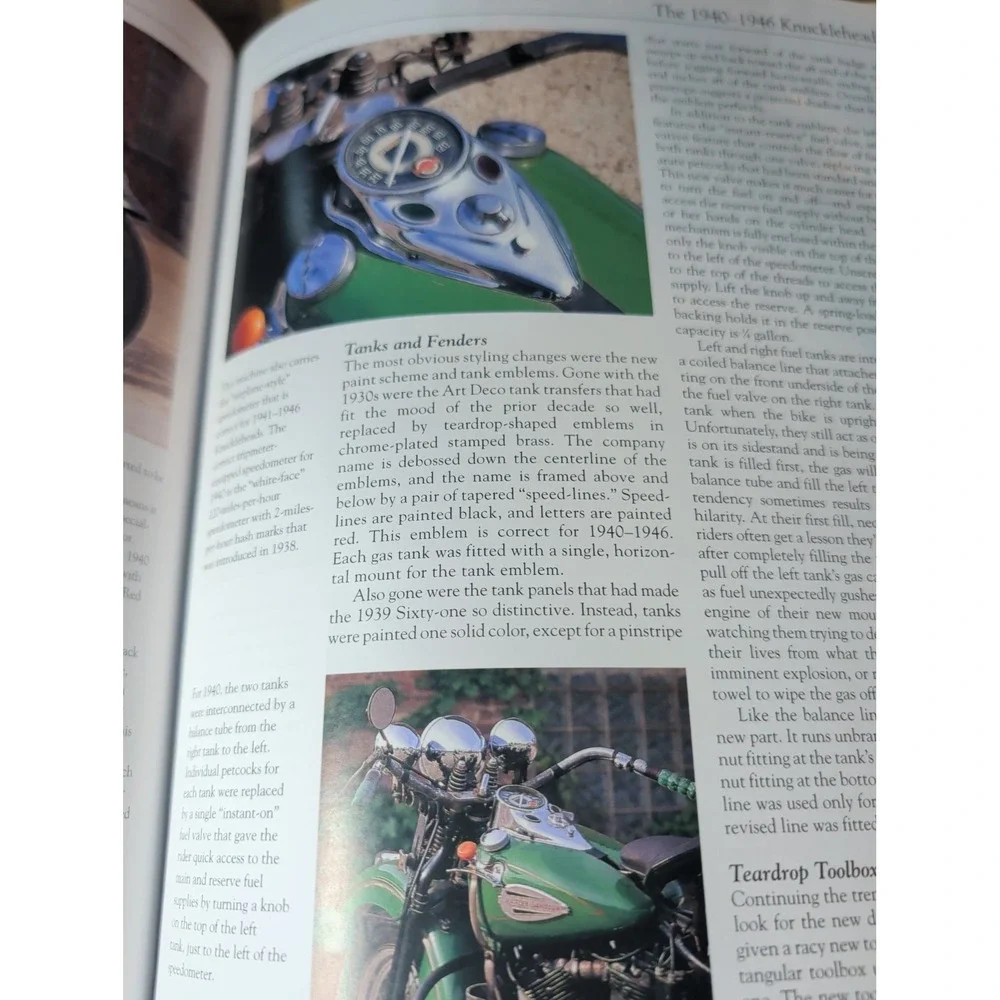 Original Harley-Davidson Knucklehead : The Restorer's Guide by Greg Field (2004,